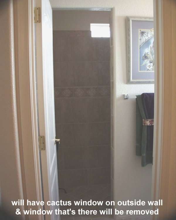 Master bath shower