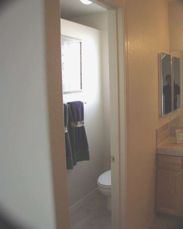Master bath toilet area