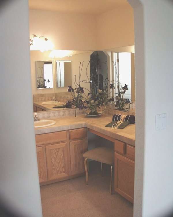 Master bath sink area