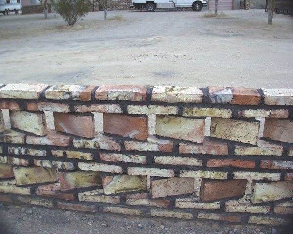 Courtyard wall I want to put out front