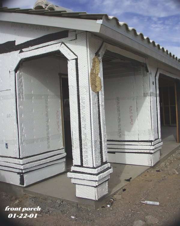 Front of the house