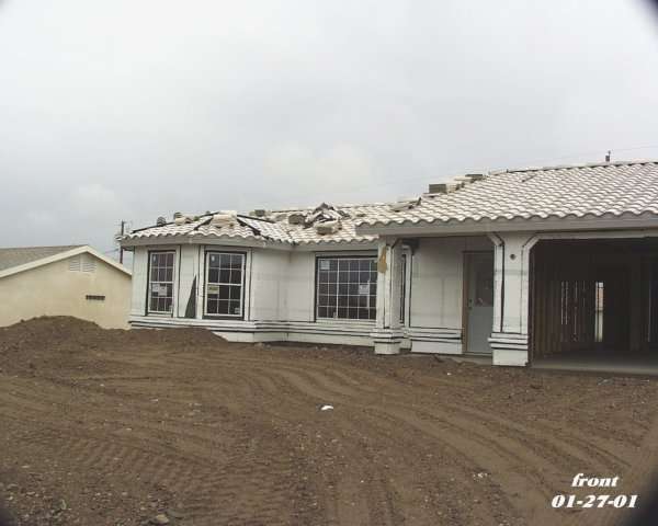 Front of the house