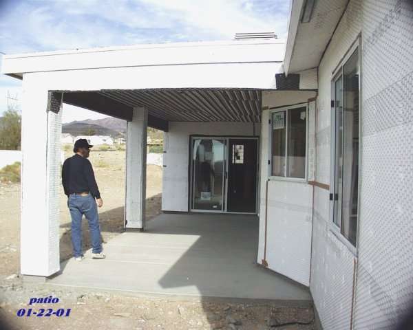 Back patio